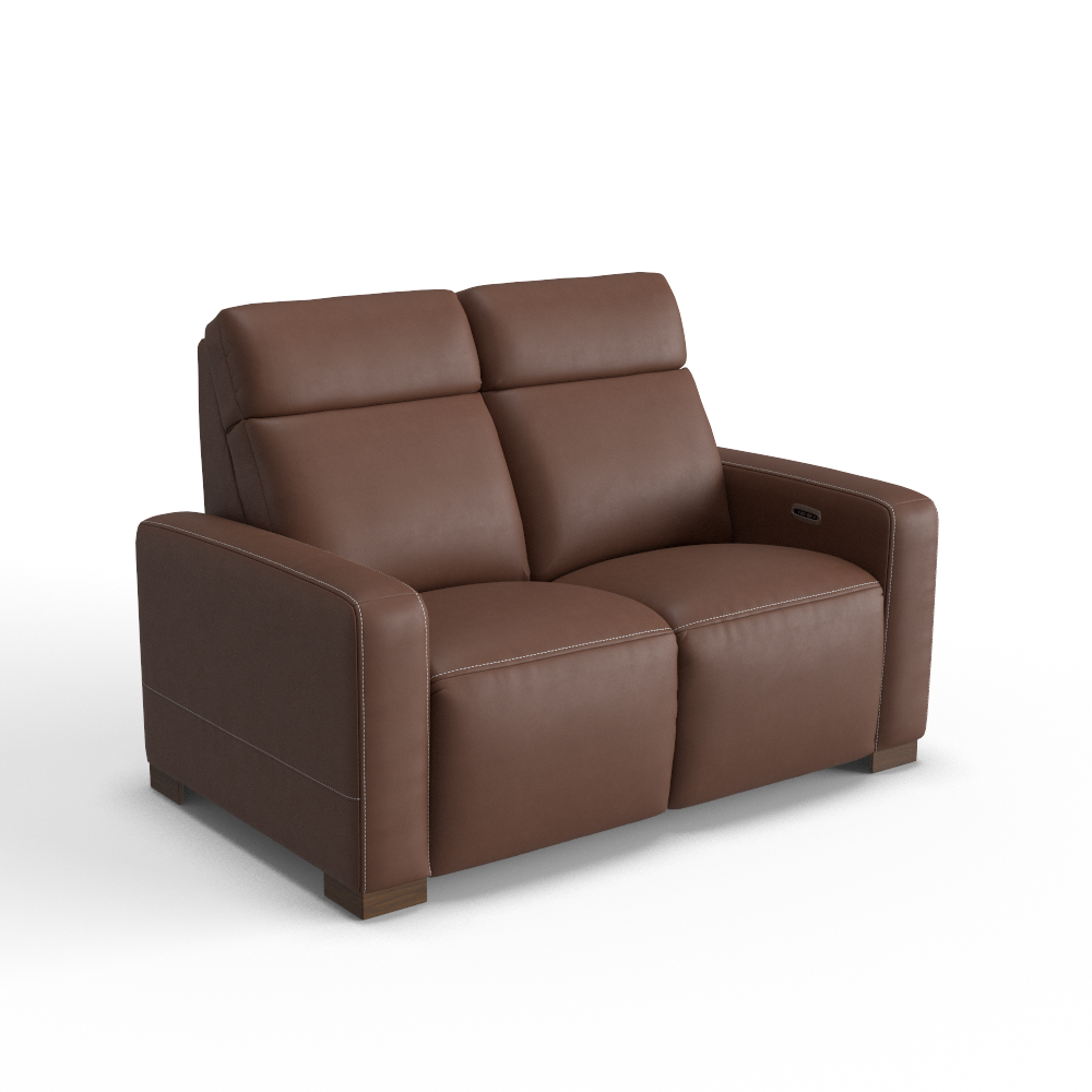 Acadia Power Reclining Loveseat w/ Headrest, In Stock